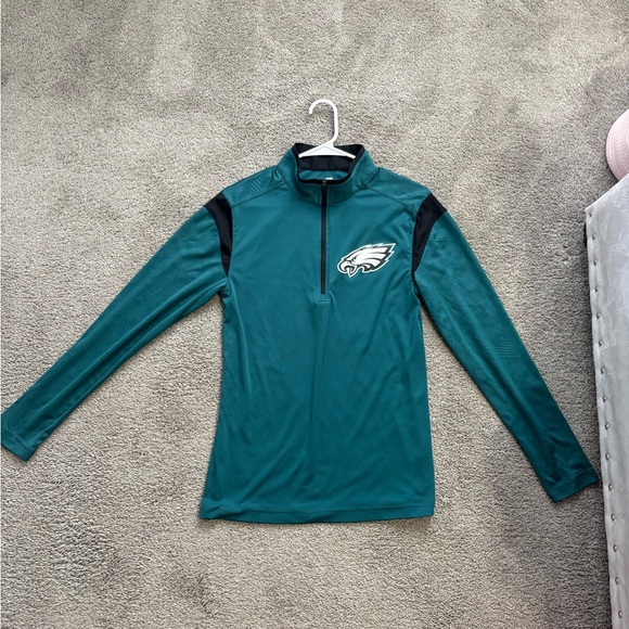 🏈 Philadelphia Eagles Quarter-Zip Pullover - Picture 1 of 4